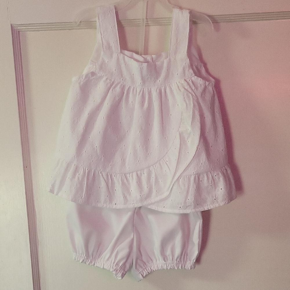 Wonder Nation White Eyelet Kids Set